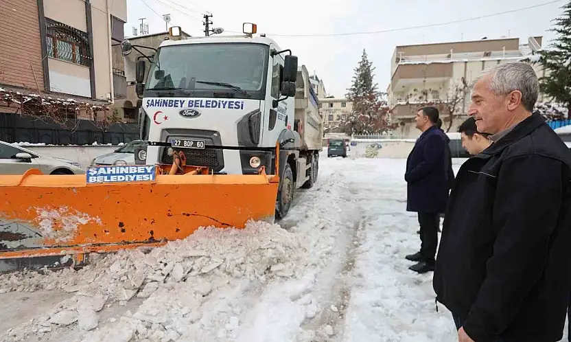 Şahinbey Belediyesi ekipleri 7/24 sahada