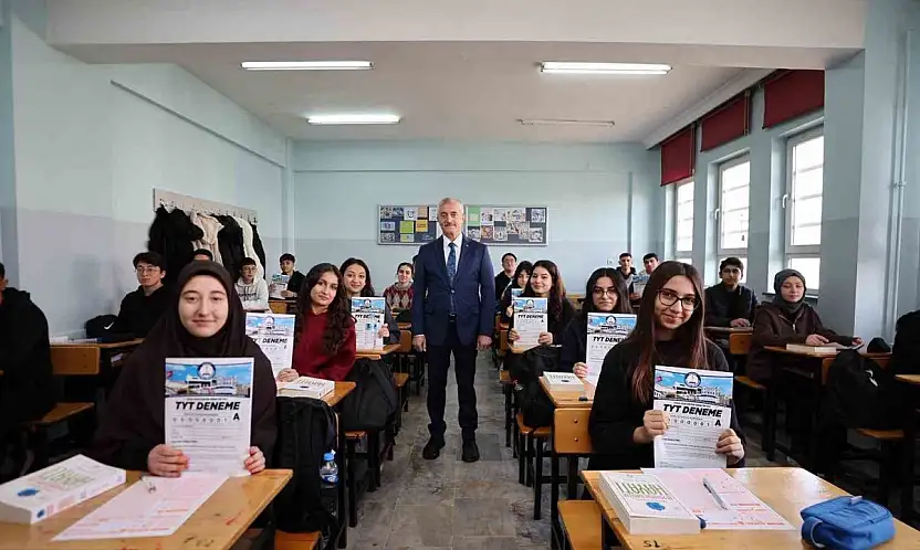 Şahinbey'den sınava hazırlanan öğrencilere önemli destek