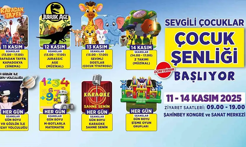 Tahmazoğlu'ndan Çocuk Şenliğine davet