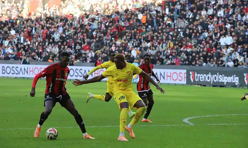 Trendyol Süper Lig: Gaziantep FK: 0 - Göztepe: 1 (Maç sonucu)