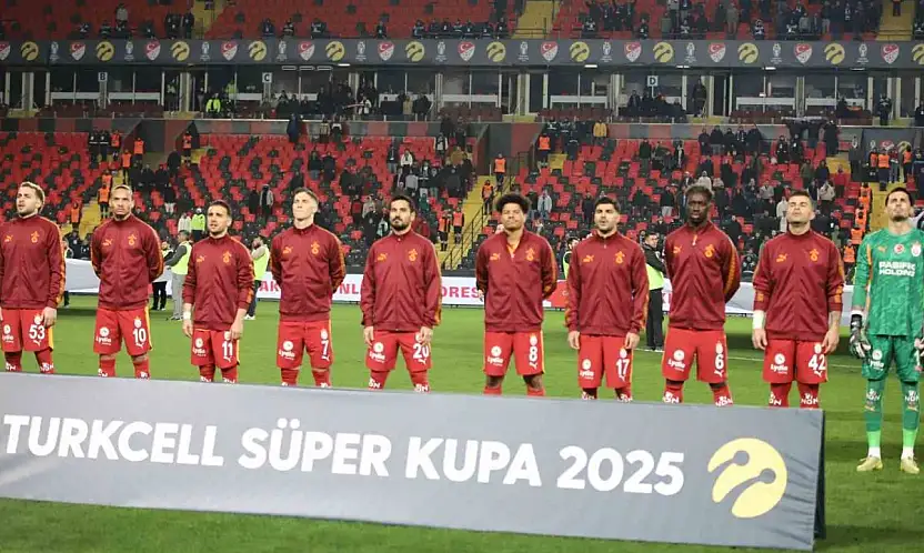 Turkcell Süper Kupa: Galatasaray: 0 - Trabzonspor: 0 (Maç devam ediyor)