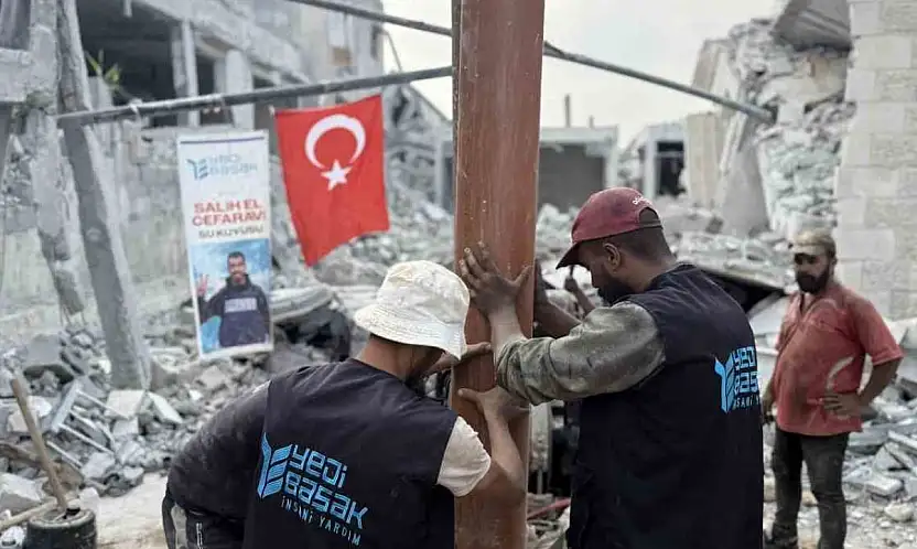 Yedi Başak'tan Gazze'ye kesintisiz insani destek