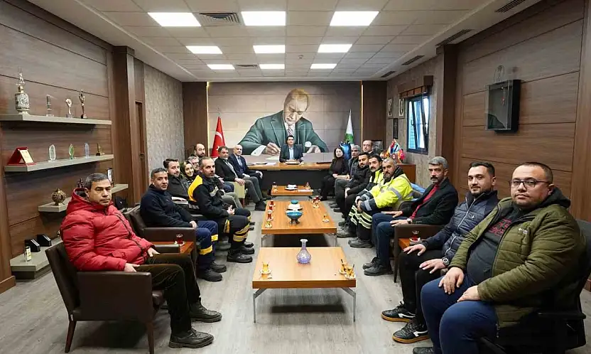 Yılmaz'dan kar mesaisine anlamlı teşekkür